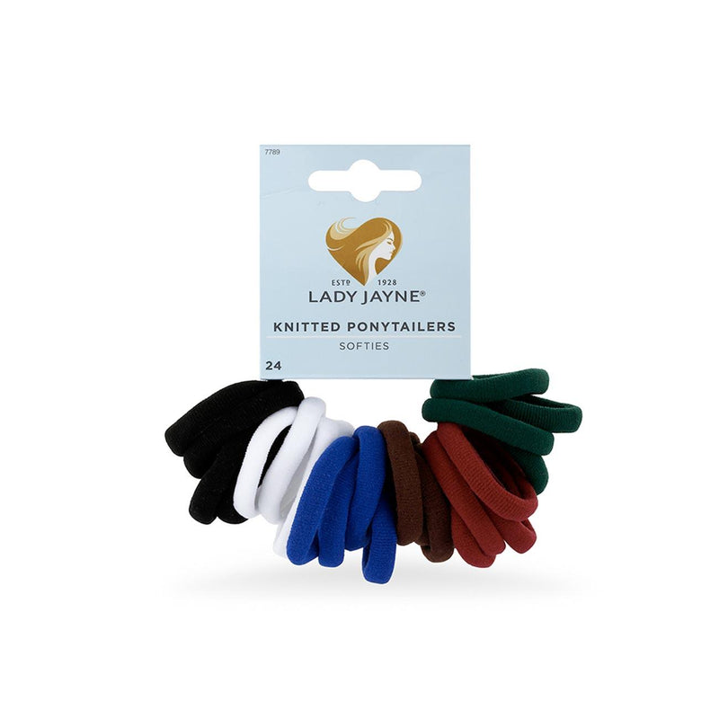 Lady Jayne Knitted Ponytailers Softies - Pack of 24 - Skin Society {{ shop.address.country }}