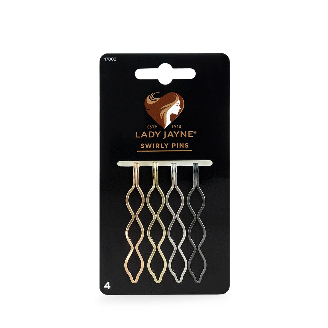 Lady Jayne Metallic Swirly Slides - Pk 4 - Skin Society {{ shop.address.country }}
