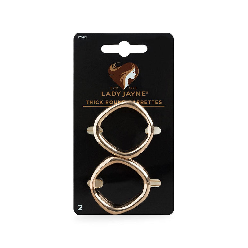 Lady Jayne Round Barrette - Pack of 2 - Skin Society {{ shop.address.country }}