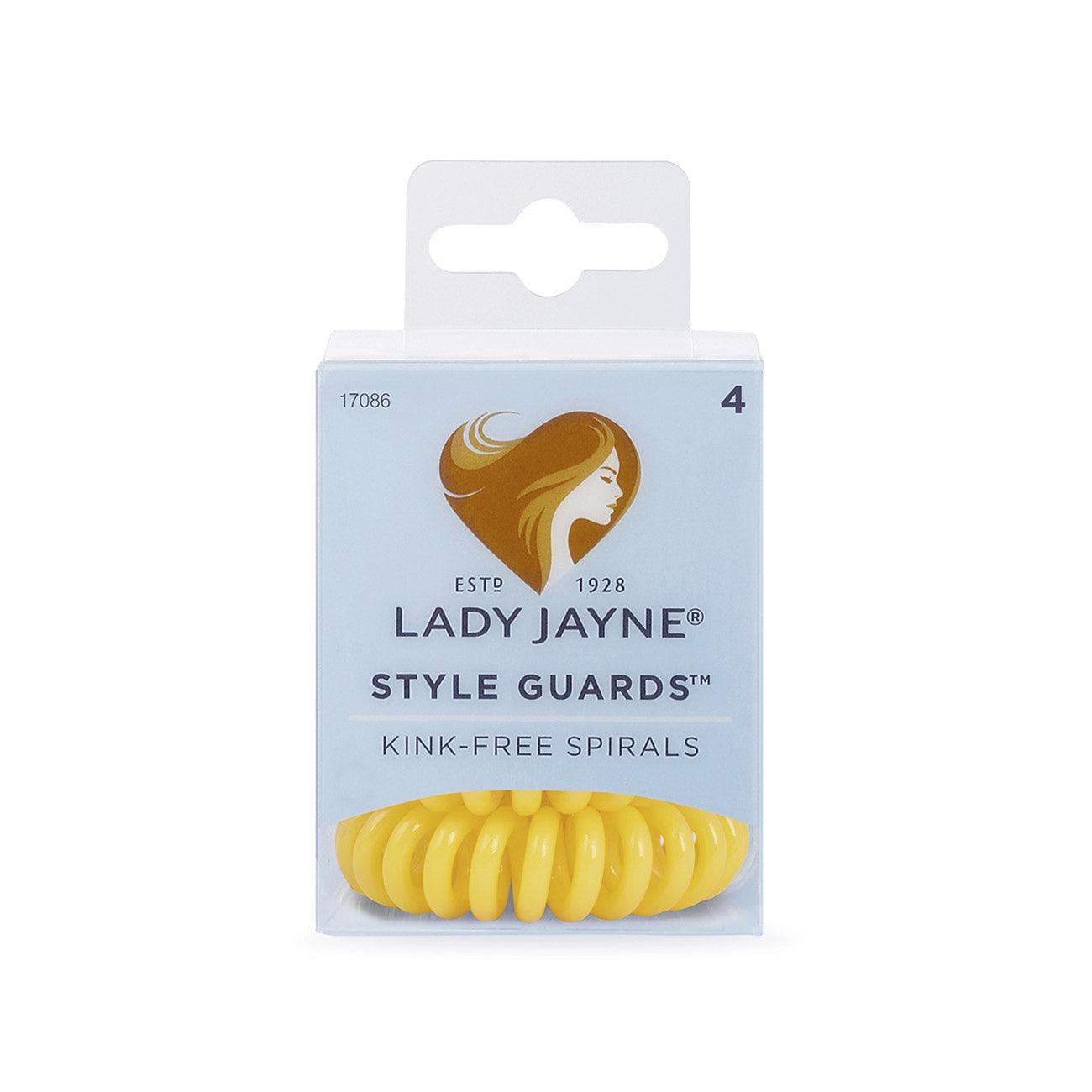 Lady Jayne Style Guards Yellow Kink Free Spirals - Pack of 4 - Skin Society {{ shop.address.country }}