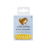 Lady Jayne Style Guards Yellow Kink Free Spirals - Pack of 4 - Skin Society {{ shop.address.country }}