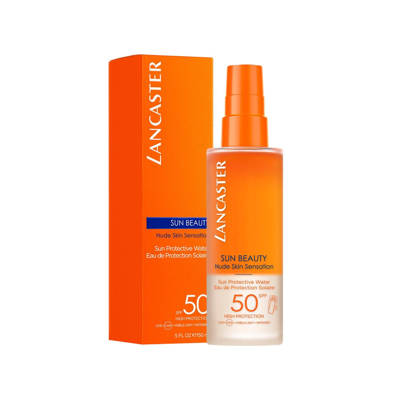 Lancaster Sun Beauty Nude Skin Sensation Sun Protective Water SPF50 - Skin Society {{ shop.address.country }}