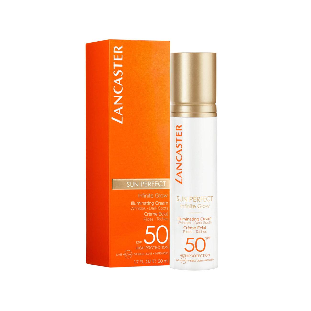 Lancaster Sun Perfect Sun Illuminating Cream SPF50 - Skin Society {{ shop.address.country }}