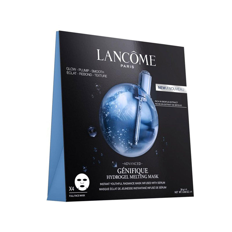 Lancôme Advanced Génifique Hydrogel Melting Mask - Pack of 4 Masks x 28g - Skin Society {{ shop.address.country }}