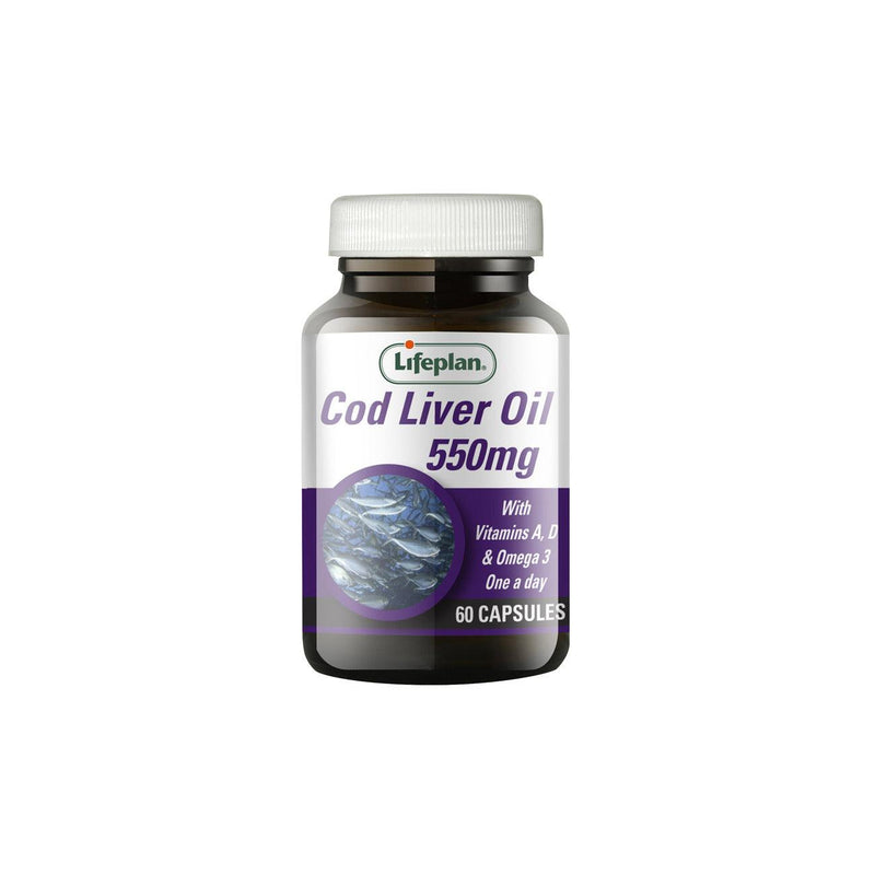 Life Plan Cod Liver Oil 550mg - Skin Society {{ shop.address.country }}