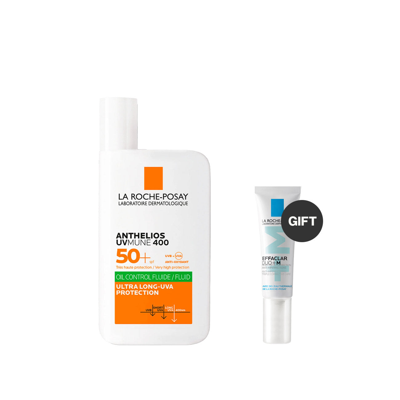 Anthelios Oil Control Fluid and Effaclar Duo+ Bundle