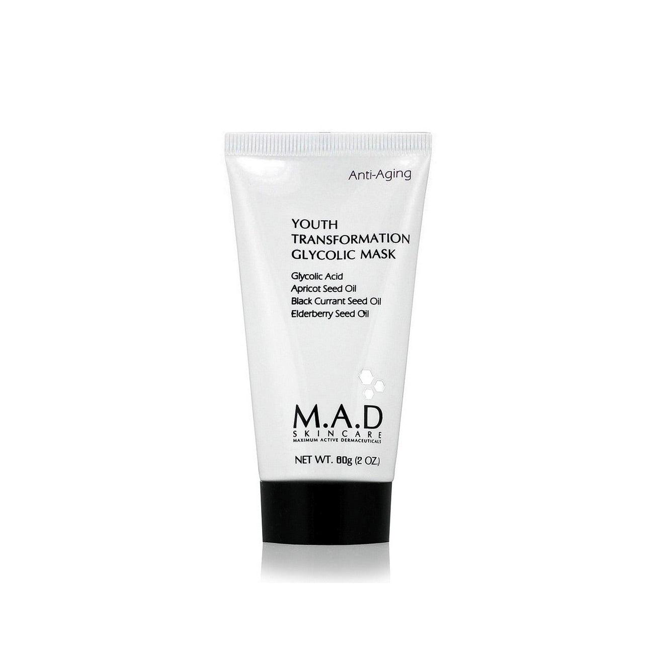 M.A.D. Skin Care Youth Transformation Glycolic Mask - Skin Society {{ shop.address.country }}