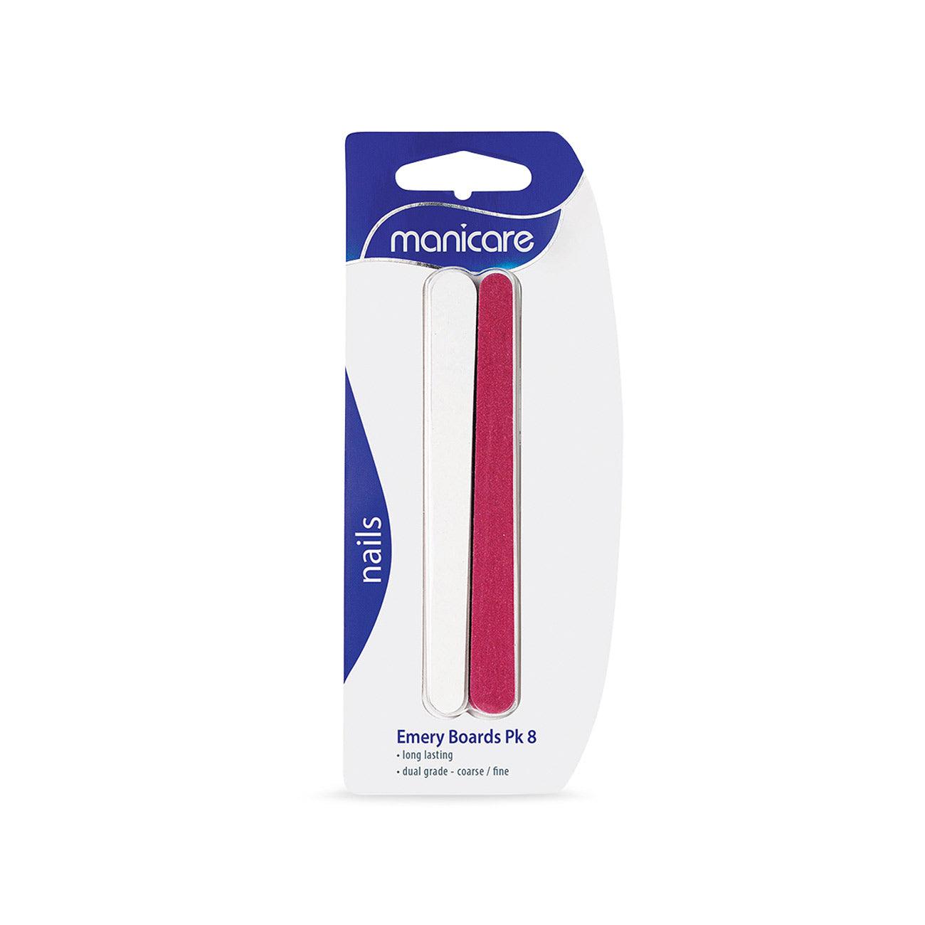 Manicare Emery Boards - 8 Pack - Skin Society {{ shop.address.country }}