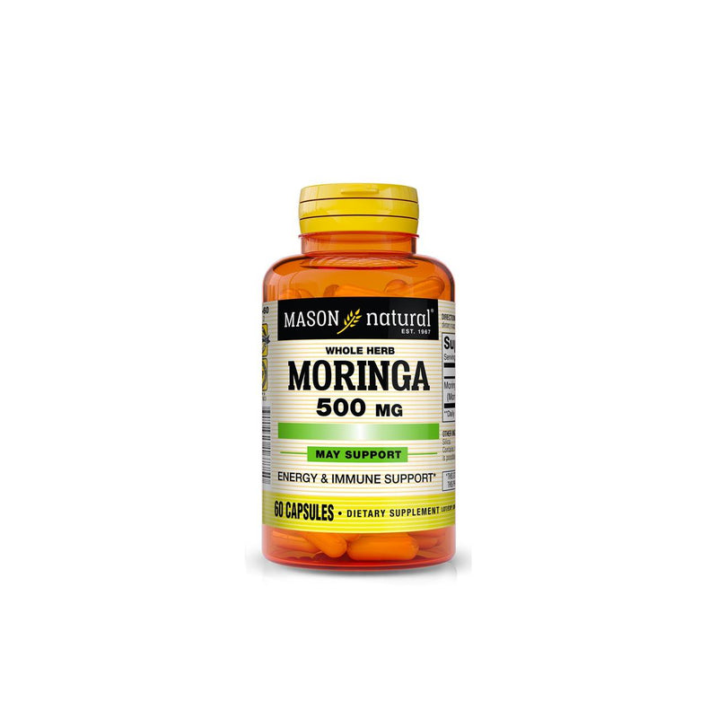 Mason Natural Whole Herb Moringa 500mg - Skin Society {{ shop.address.country }}