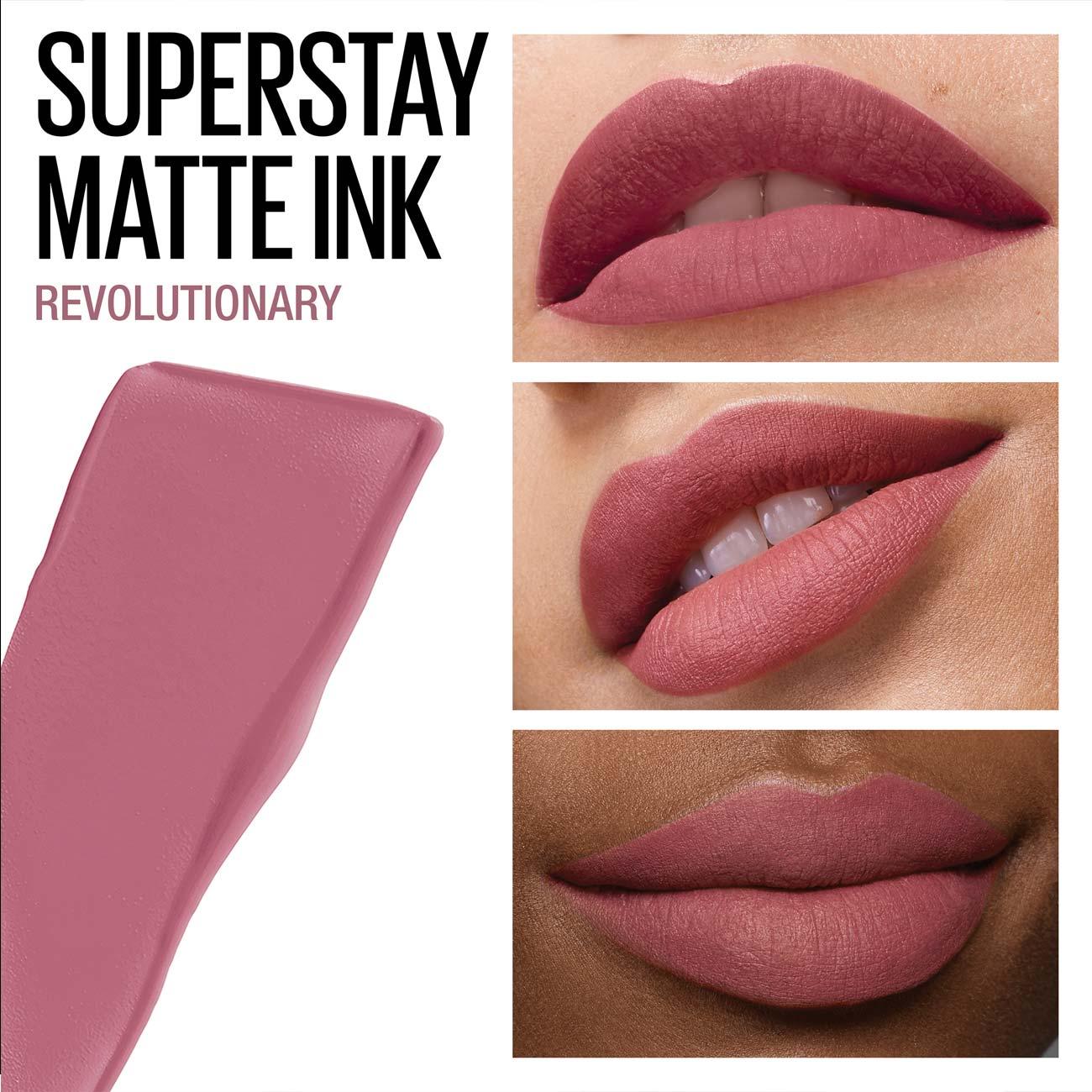 Maybelline New York Super Stay Matte Ink Liquid long lasting Lipstick - Skin Society {{ shop.address.country }}