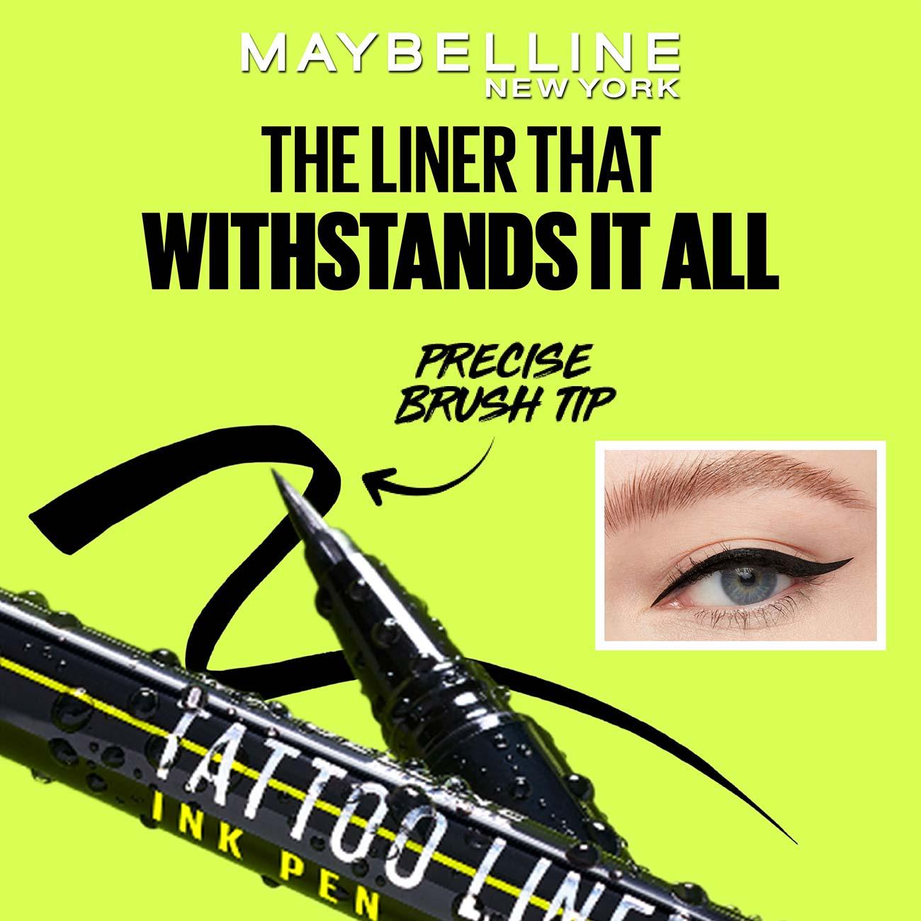 Maybelline New York Tattoo Studio Ink Pen Eyeliner - Skin Society {{ shop.address.country }}