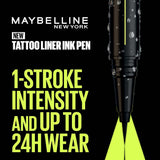 Maybelline New York Tattoo Studio Ink Pen Eyeliner - Skin Society {{ shop.address.country }}