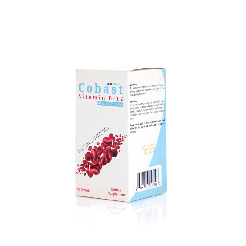 Medvial Cobast Vitamin B-12 5mg - Skin Society {{ shop.address.country }}