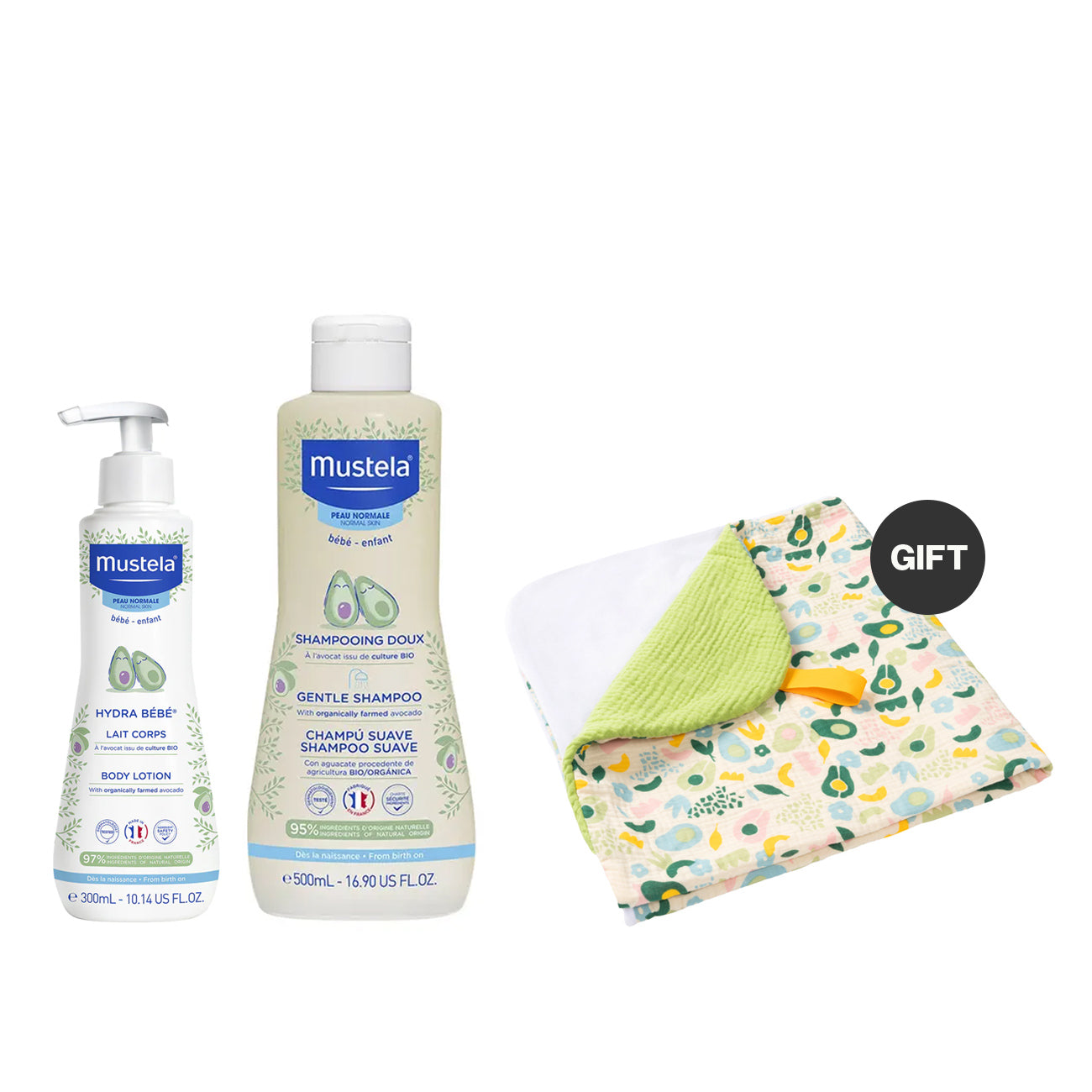 Baby & Child Gentle Shampoo & Hydra Bébé Body Lotion Duo