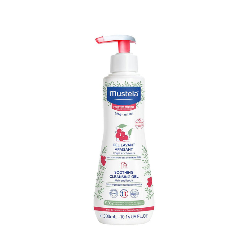 Mustela Baby & Child Soothing Cleansing Gel - Hair and Body - Skin Society {{ shop.address.country }}