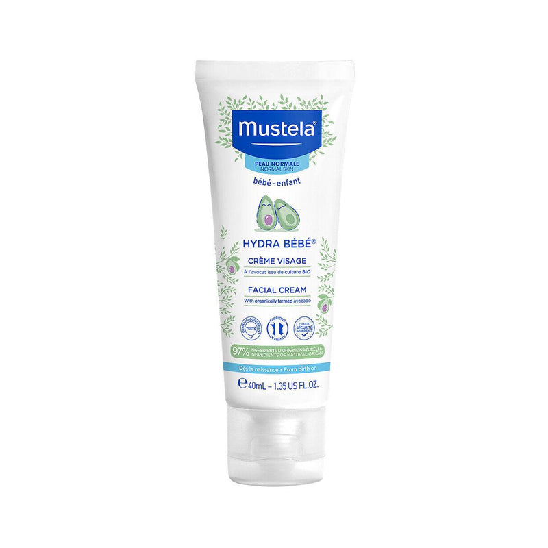 Mustela Hydra Bébé Facial Cream - Skin Society {{ shop.address.country }}
