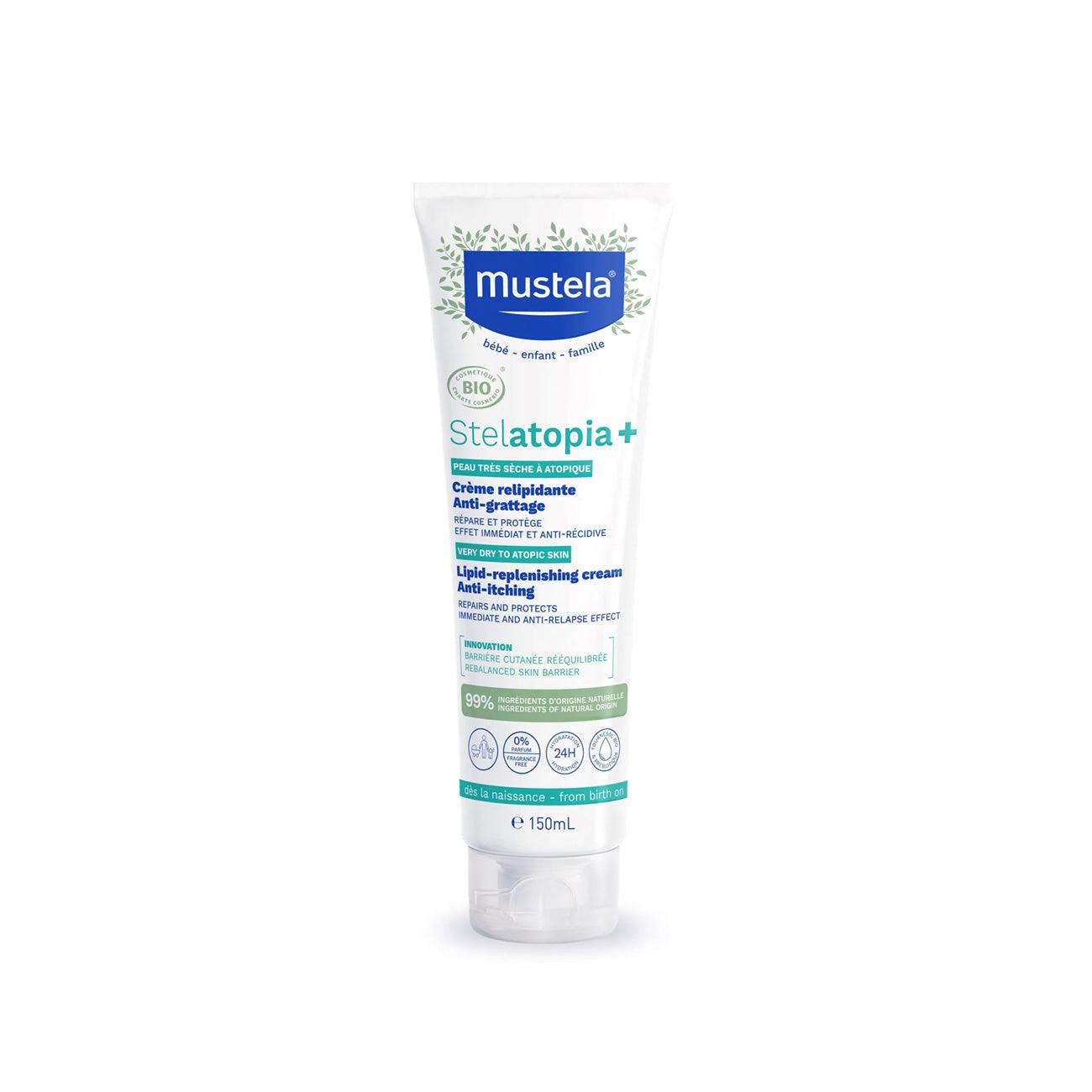 Mustela Stelatopia Lipid-Replenishing Cream - Skin Society {{ shop.address.country }}