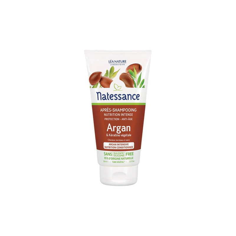 Natessance Argan & Kératine Végétale - Argan Intensive Nutrition Conditioner - Skin Society {{ shop.address.country }}