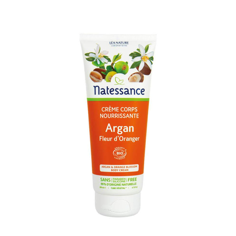 Natessance Argan & Orange Blossom Body Cream - Skin Society {{ shop.address.country }}