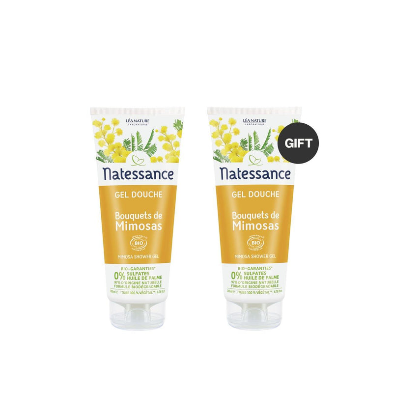 Natessance Double Mimosa Shower Gel Deal - Skin Society {{ shop.address.country }}