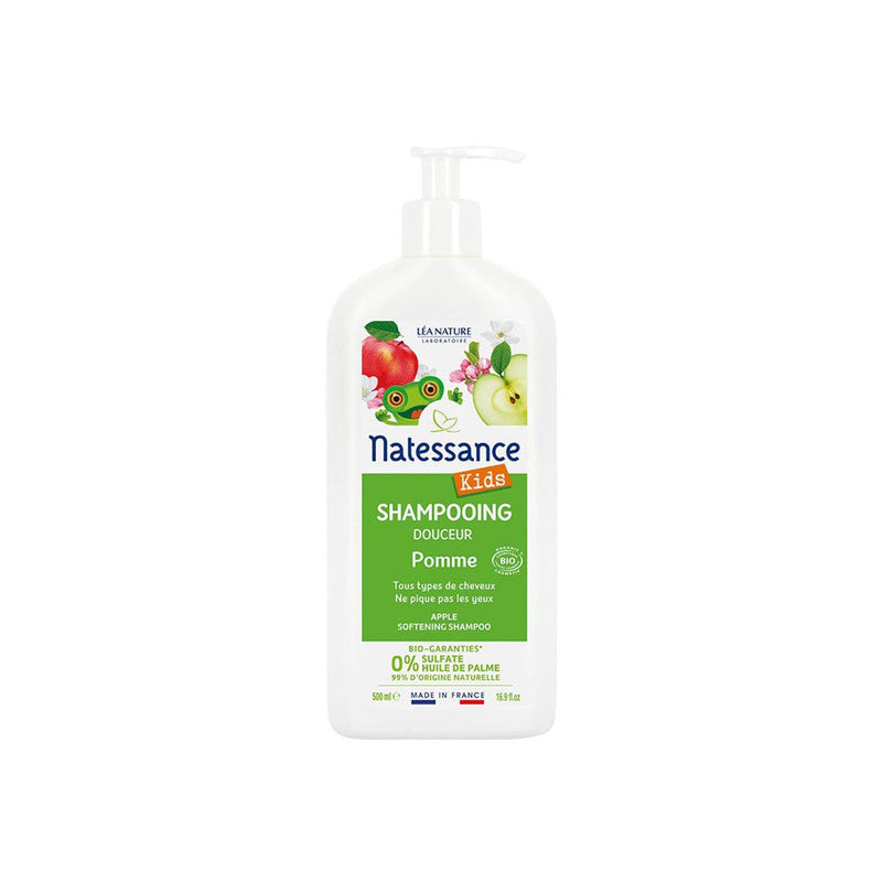 Natessance Kids Soft Shampoo Apple - Skin Society {{ shop.address.country }}