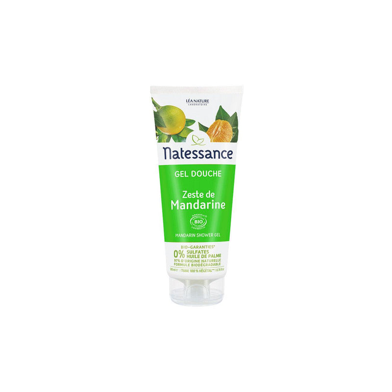 Natessance Organic Mandarin Shower Gel - Skin Society {{ shop.address.country }}