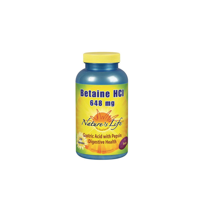 Nature's Life Betaine HCl - Skin Society {{ shop.address.country }}