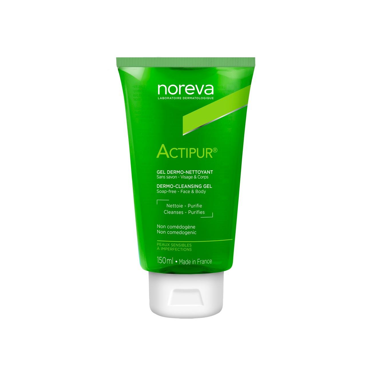 Noreva Actipur Dermo-Cleansing Gel, Soap Free - Face & Body - Skin Society {{ shop.address.country }}
