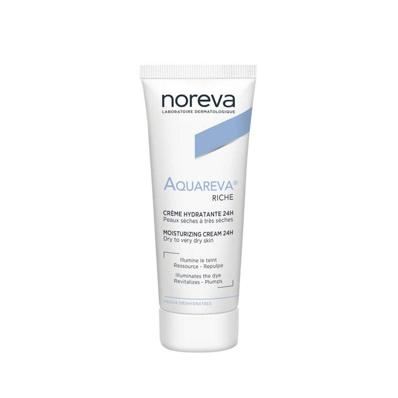 Noreva Aquareva Rich Moisturizing Cream 24H - Dry to Very Dry Skin - Skin Society {{ shop.address.country }}