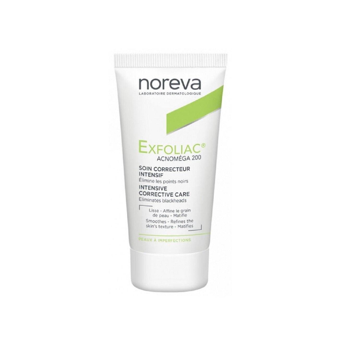 Noreva Exfoliac Acnomega 200 Intensive Corrective Care - Skin Society {{ shop.address.country }}
