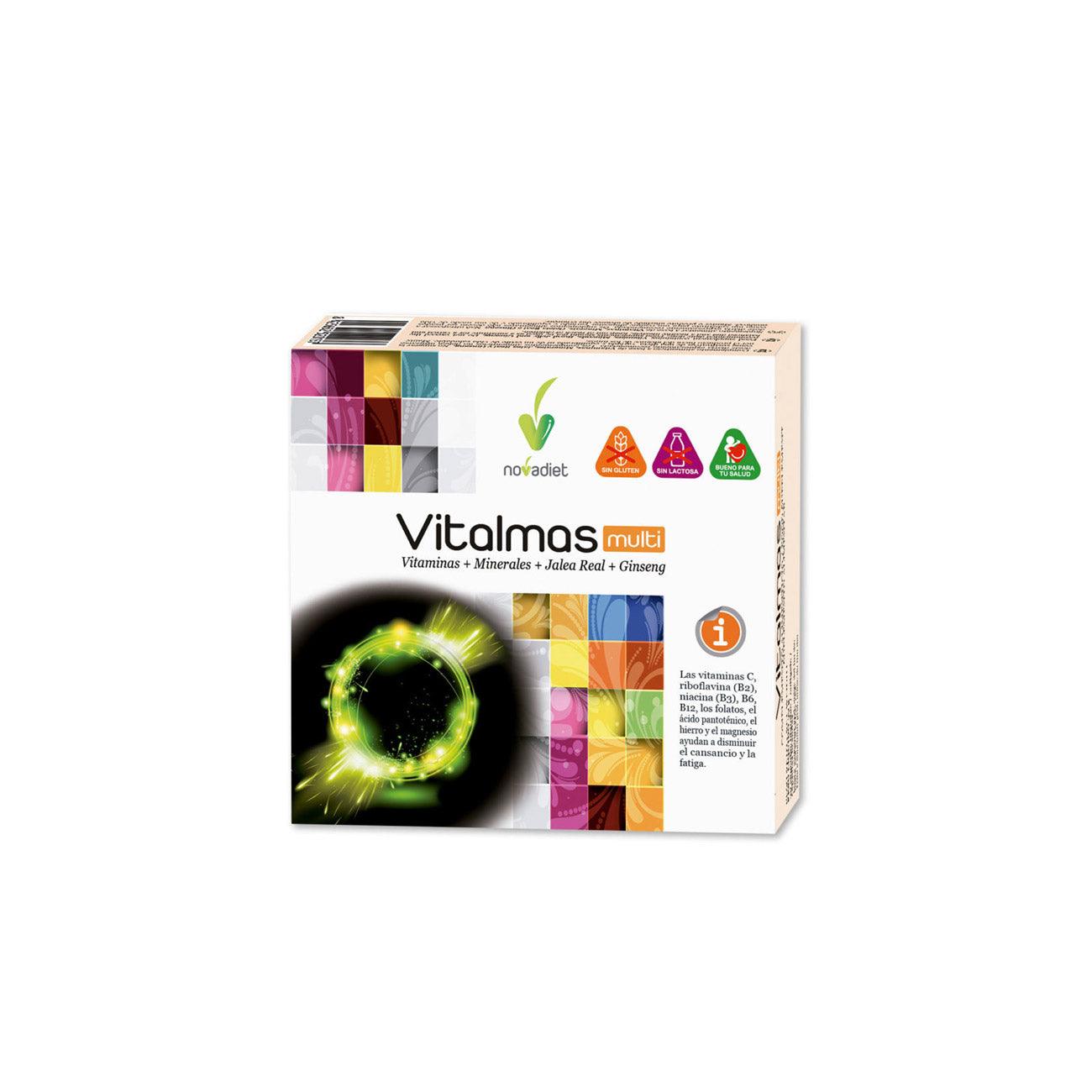 Novadiet Vitalmas Multi - 30 Capsules - Skin Society {{ shop.address.country }}