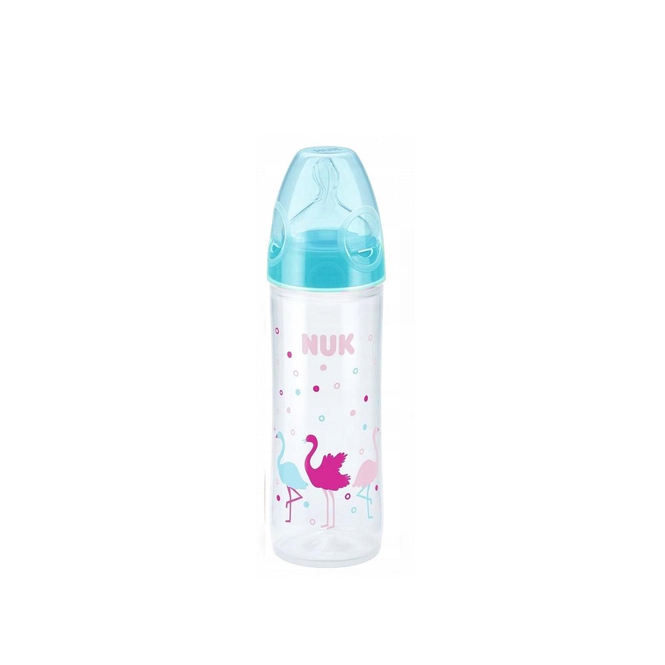 NUK First Choice+ Baby Bottle With Silicone Teat 6-18M - Skin Society {{ shop.address.country }}