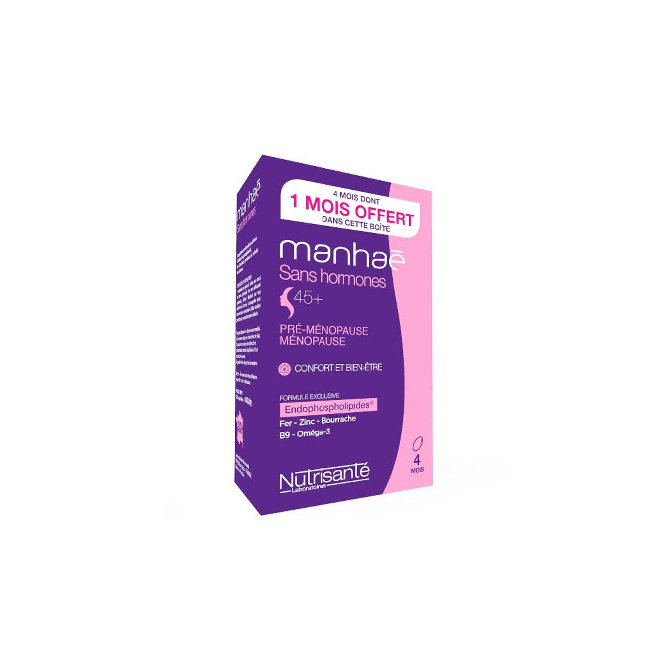 Nutrisanté Manhaé 120 Capsules - Skin Society {{ shop.address.country }}