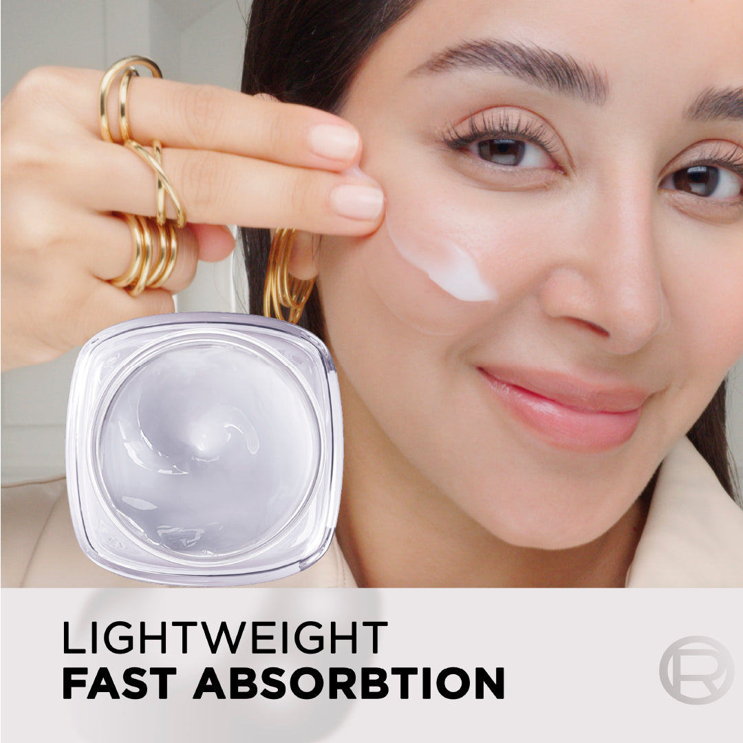 Hyaluron Expert Moisturiser and Anti-Aging 8h Shine Control Replumping Gel -Cream