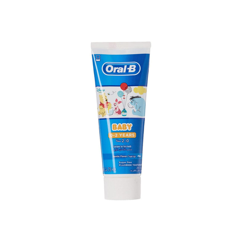 Oral-B Baby 0-2 Years Winnie The Pooh Toothpaste - Skin Society {{ shop.address.country }}