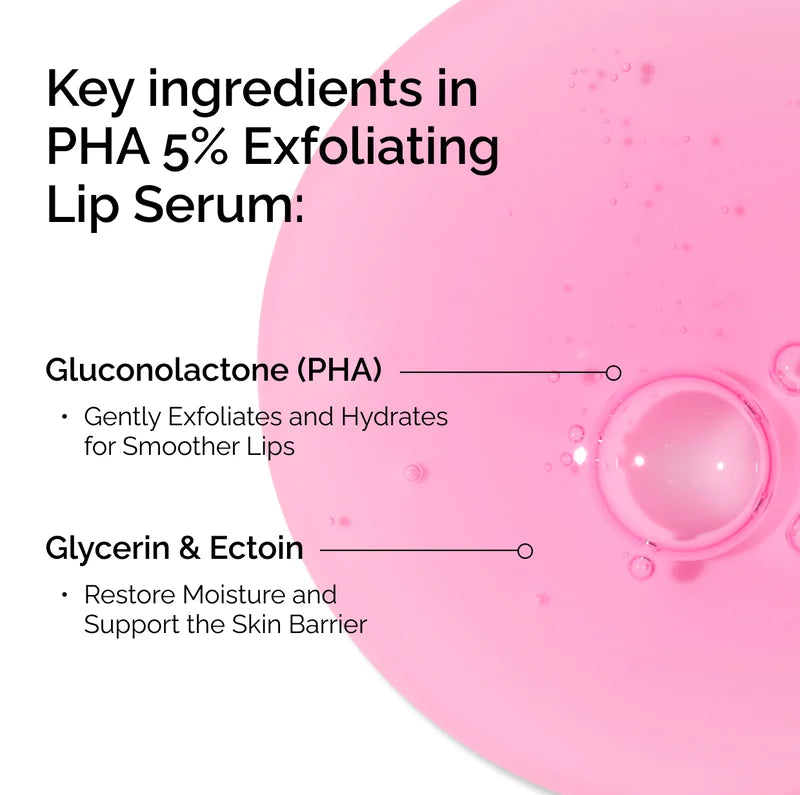 Pha 5% Exfoliating and Hydrating Lip Serum