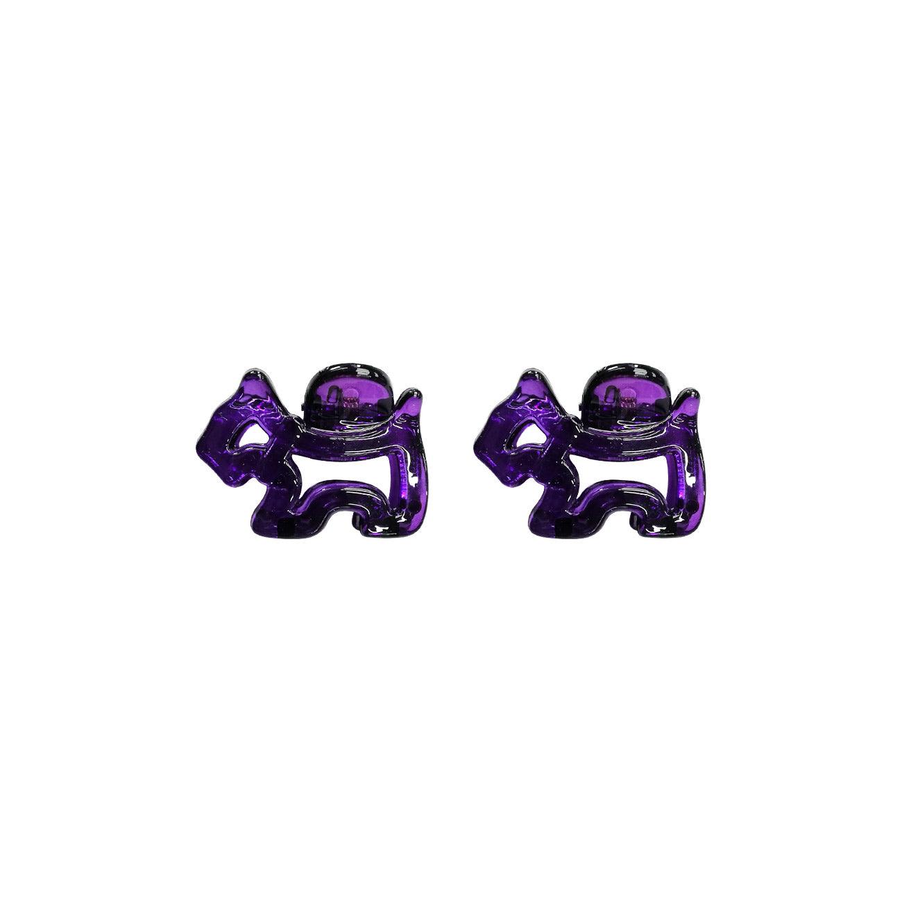 P.N.H. Accessories Hair Clips Purple - Pack of 2 - Skin Society {{ shop.address.country }}