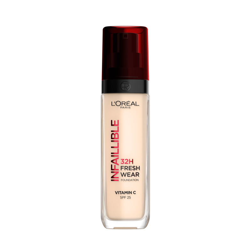 L’Oréal Paris Makeup Infaillible 32H Freshwear Longwear Liquid Foundation, Vitamin C, SPF25