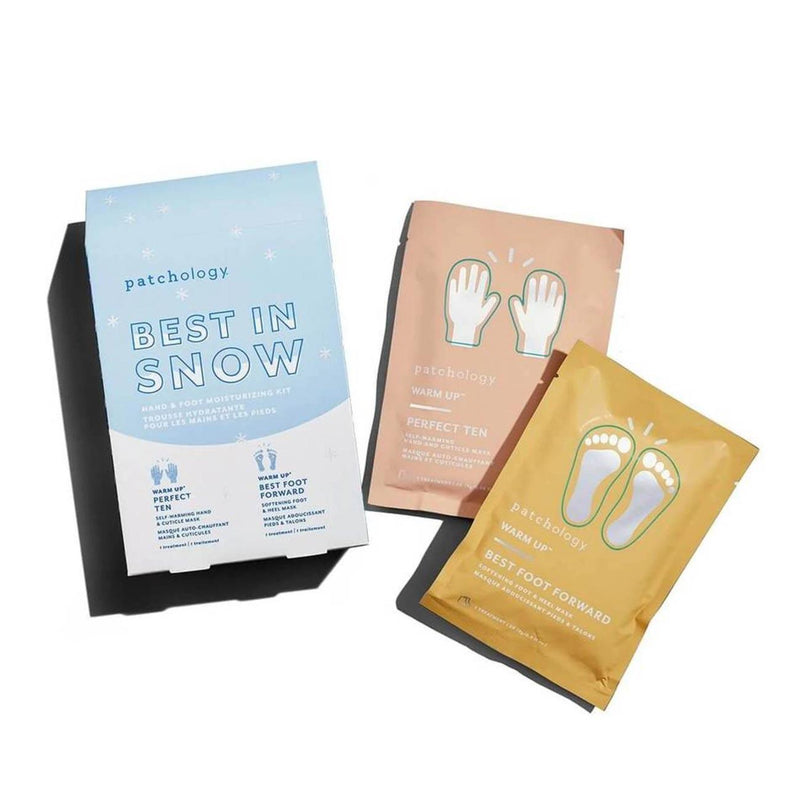 Patchology Best in Snow: Hand & Foot Moisturizing Kit - Skin Society {{ shop.address.country }}