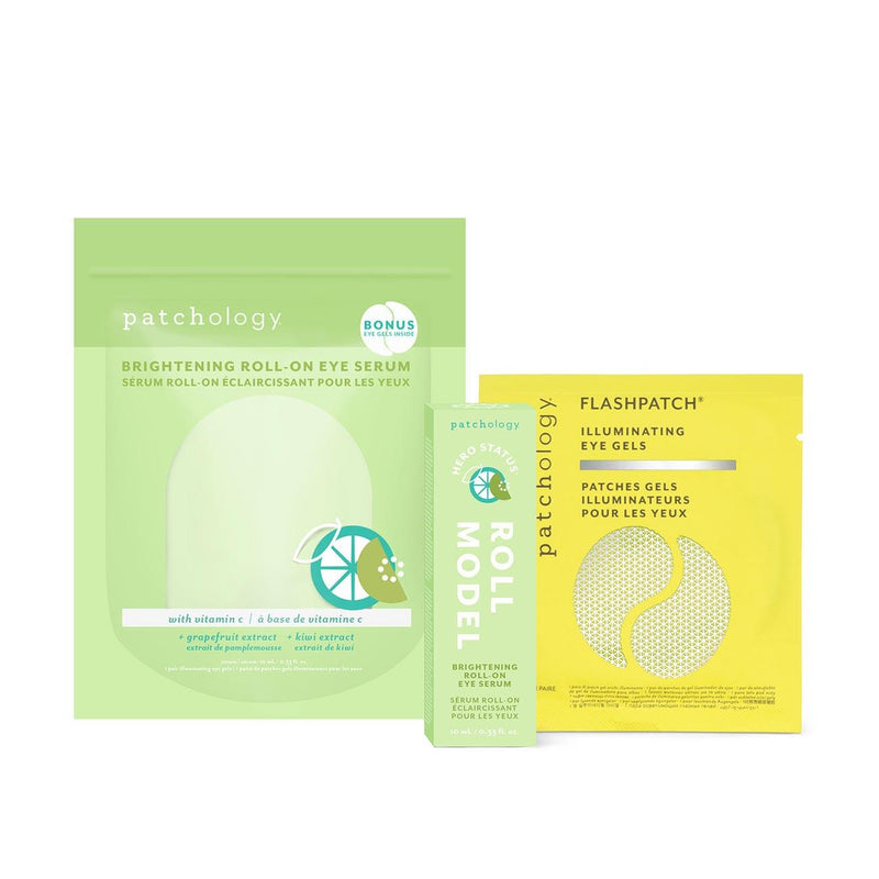 Patchology Roll Model Brightening Eye Kit - Skin Society {{ shop.address.country }}