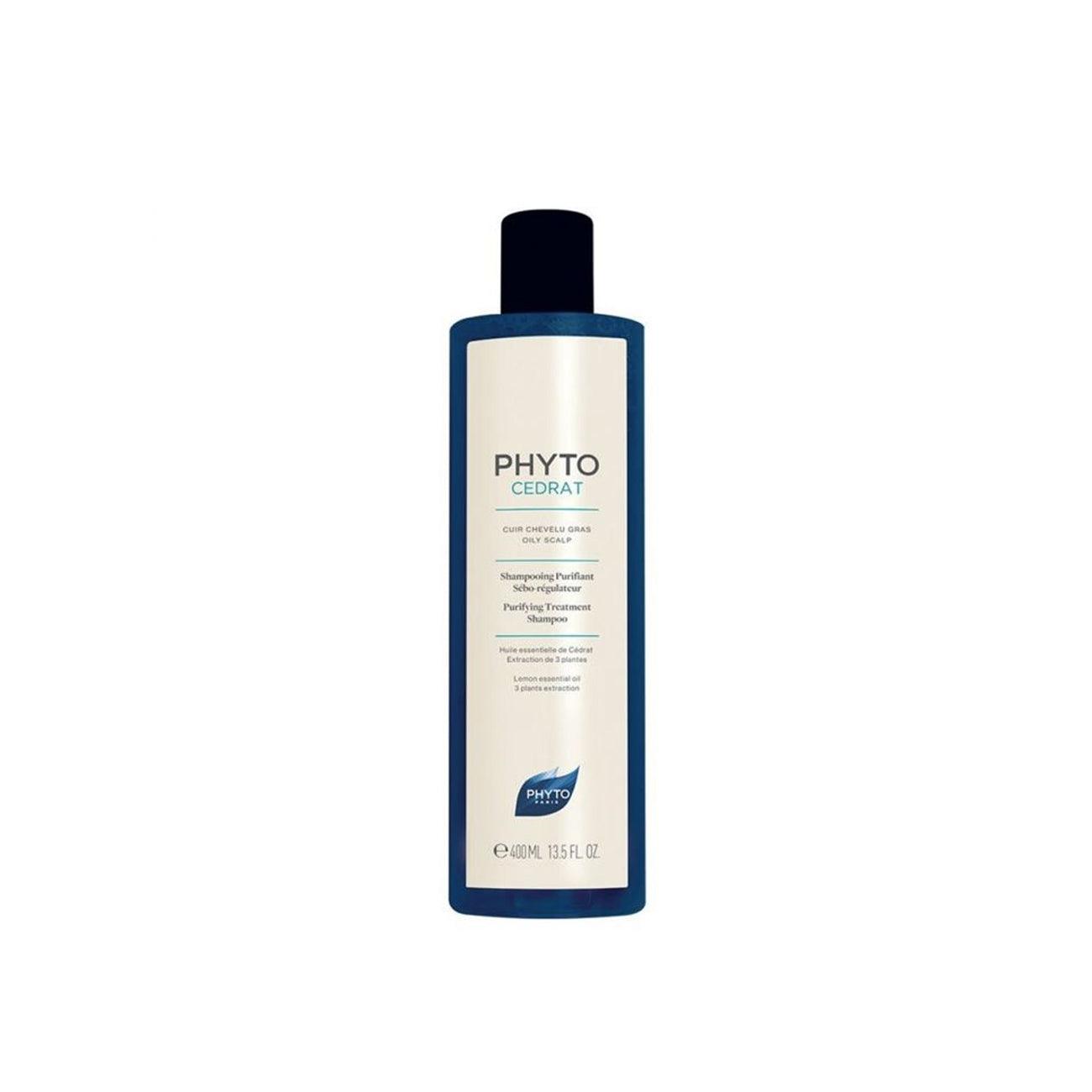 Phyto Phytocédrat Purifying Treatment Shampoo - Skin Society {{ shop.address.country }}