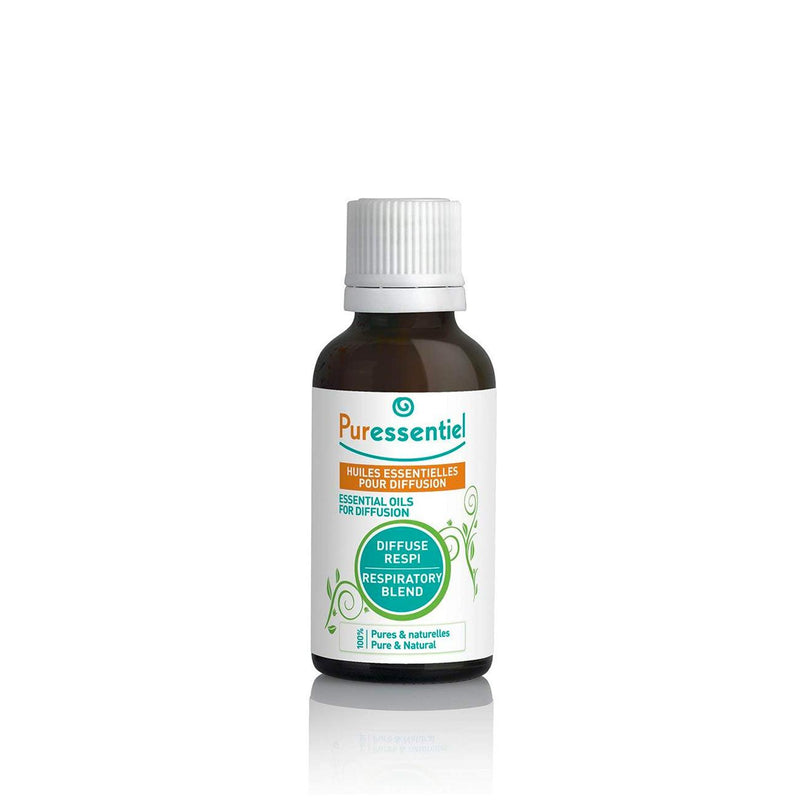 Puressentiel Respiratory Blend Essential Oils for Diffusion - 100% Pure & Natural - Skin Society {{ shop.address.country }}