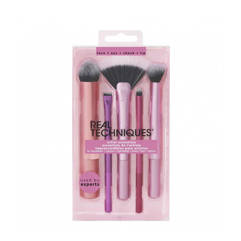 Real Techniques Artist Essentials Makeup Brush Kit - Skin Society {{ shop.address.country }}