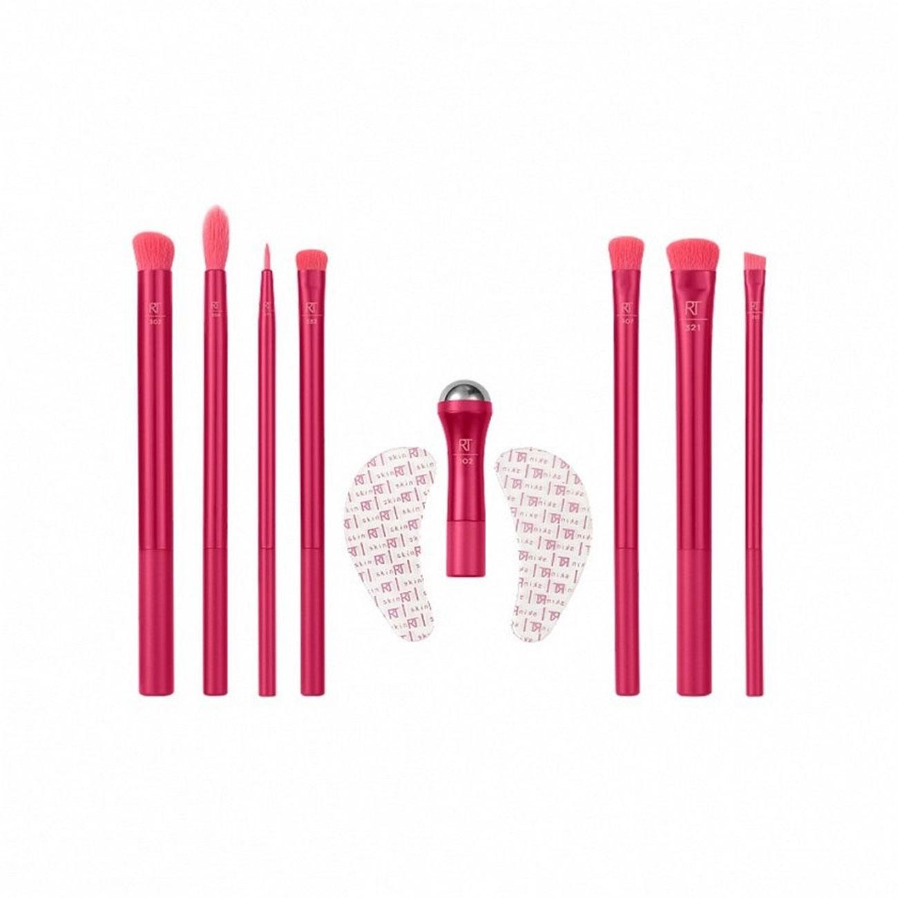 Real Techniques Eye Sparkle Makeup Brush & Skincare Set - Skin Society {{ shop.address.country }}