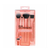 Real Techniques Flawless Base Makeup Brush Kit - Skin Society {{ shop.address.country }}