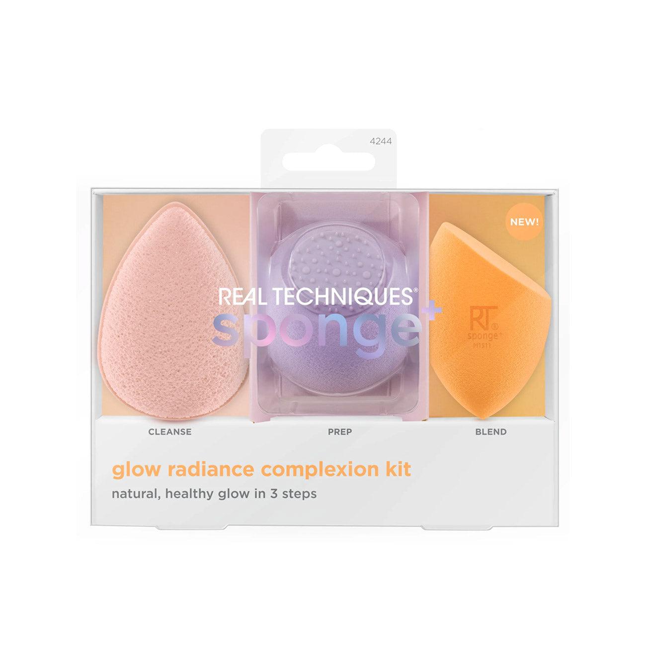 Real Techniques Glow Radiance Complexion Kit x3 - Skin Society {{ shop.address.country }}