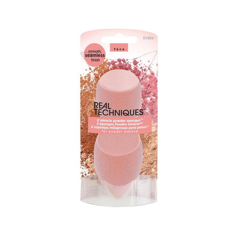 Real Techniques Miracle Complexion Sponge & Miracle Powder Sponge Set - Skin Society {{ shop.address.country }}