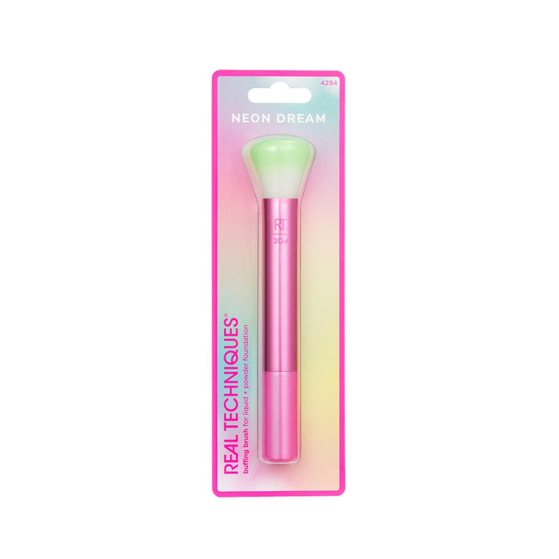 Real Techniques Neon Dream Foundation Brush - 204: Buffing Brush - Skin Society {{ shop.address.country }}