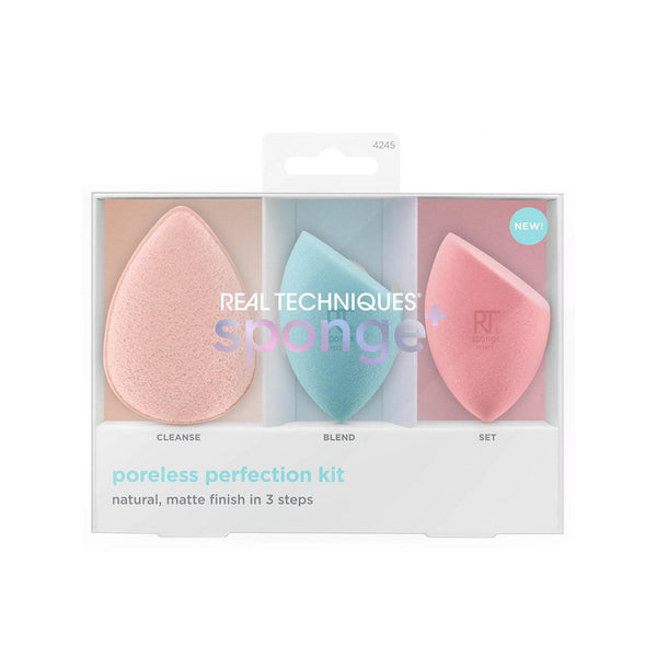 Real Techniques Poreless Perfection Kit x3 - Skin Society {{ shop.address.country }}