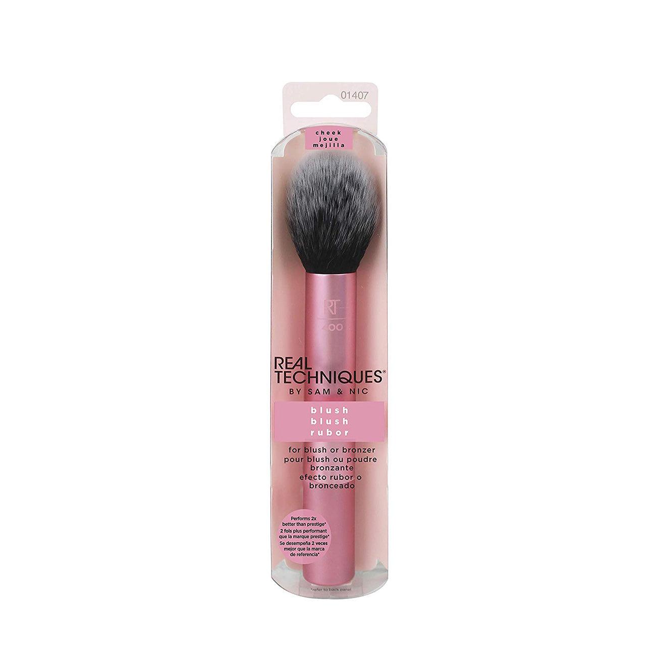 Real Techniques Ultra Plush Blush Makeup Brush - Skin Society {{ shop.address.country }}